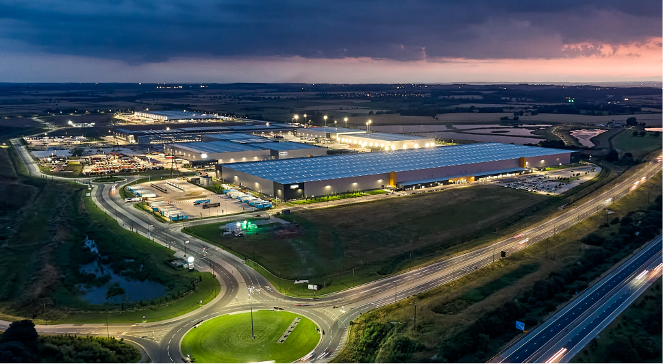 Aerial view of Verdion iPort, Doncaster